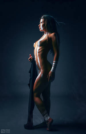 black warrior nude - Ameonna - inspired by the art of shadow warrior the game character