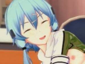 Assjob Porn Sinon Sword Art Online - Sword Art Online - Sinon 3D Hentai - Pornhub.com