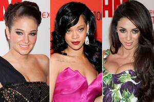 brunette rihanna - Top 10 sexiest women in the world; Wiz Khalifa busted for weed again;  Backstreet's back: Daily Buzz - syracuse.com