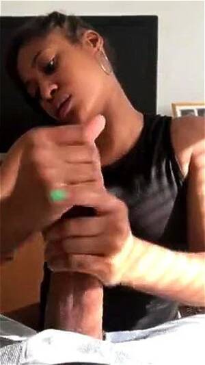ebony teen handjob - Watch Ebony teen handjob - Ebony Handjob, #Cum, #Babe Porn - SpankBang