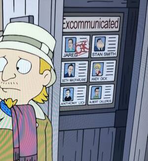 Auntie Mama Cleveland Brown Porn - S7:E7] Seth MacFarlane is amongst some of the celebrities excommunicated by  the Christian-Church : r/americandad