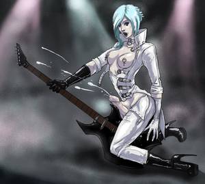 guitar hero girl xxx - Guitar hero fetish hentai