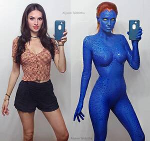 Mystique Cosplay Porn - Mystique by Alyson Tabbitha