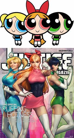 all girl cartoon porn - Digestive Pyrotechnics: Famous Female Cartoon Characters Of The 90's Made  Sexier