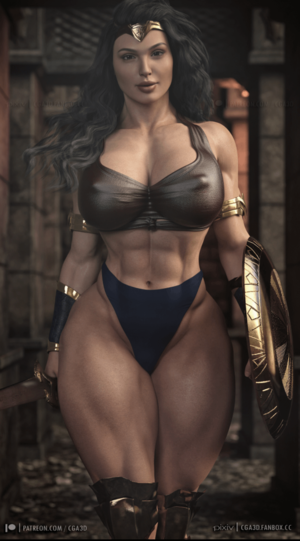 Lingerie Wonder Woman Porn - Wonder Woman GG (Cga3d) [DC] free hentai porno, xxx comics, rule34 nude art  at HentaiLib.net