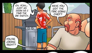 Cartoon Swinger - Jab porn cartoons show you how BBQ party can turn into a wild orgy