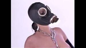 Gas Mask Girls - Mavellous chick in gas mask and her girlfriend are doing disabled person's  dick - XVIDEOS.COM