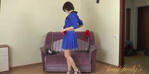 Aunt Judys Carol Porn - Aunt Judy's - Carol cums on her dildo - Tnaflix.com