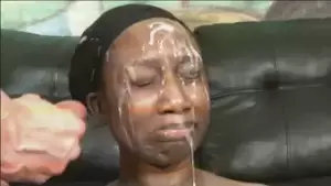 ebony cum facial surprise - Ebony Facial Surprise Compilation | xHamster