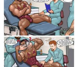 Cartoon Gay Porn Doctor - Random Drug Test | Erofus - Sex and Porn Comics