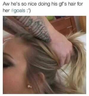 Deepthroat Porn Meme - HUNT] Anyone know any details about this porn pic used as a meme? Deepthroat  blonde tattoos | Scrolller