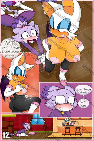 Blaze And Rouge Lesbian Hentai Comic - Rouge And Blaze In Building Call - part 2 at Comics Porn .pro | Page 11