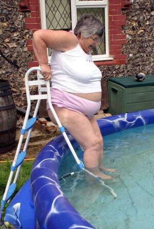fat granny pool - Granny In Pool Porn Pics & Nude Mature Photos - IdealMature.com
