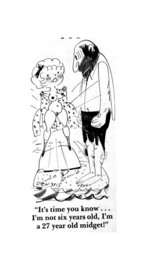 Midget Sex Art - Sex to Sexty, 27 years old midget who look like 6 years old - IMHentai