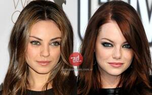 Celebrity Porn Emma Stine - Emma Stone Mila Kunis look alike | Famous celebrities, Celebrity look,  Jenny mccarthy