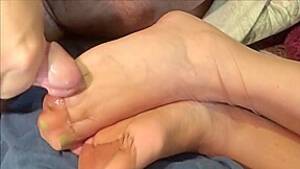 cum on toes in hose - Nylon feet cum - tube.asexstories.com