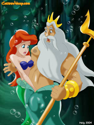 Anime Mermaid Pussy - Arial and Triton having fun Adult ...