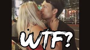 Asian Kiss Man - AMERICAN GIRL KISSES RANDOM JAPANESE GUYS IN PUBLIC
