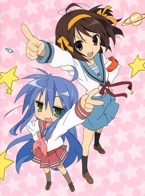 konata hentai big breasted butterfly - Lucky Star and The Melancholy Of Haruhi Suzumiya!