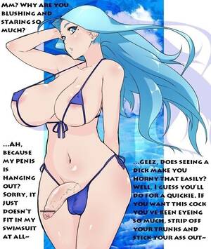 hentai shemale in bikini - Bikini shemale comics at Asian Porn Pics