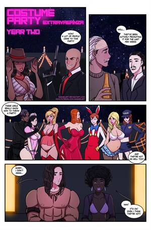 Animated Party Porn - Costume Party Extravaganza Year Two Porn comic, Rule 34 comic, Cartoon porn  comic - GOLDENCOMICS