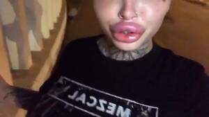 big fake lips - Bimbo big lips watch online or download