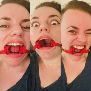 Forced Gag - ballgag â€“ Girly Juice