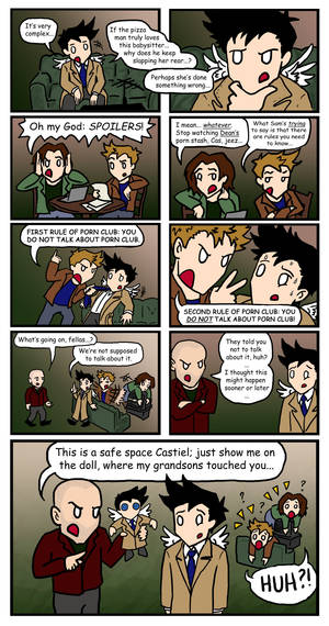cartoon porn oh - Cas vs Porn by *blackbirdrose on deviantART