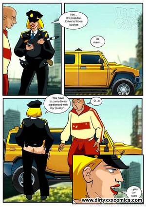 cop cartoon sex porn - Sexcartoon. Police girl fucked as a ticket - XXX Dessert - Picture 3