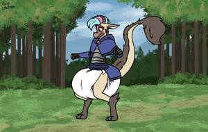 Anthro Diaper Porn - Poofbuttrocky: Daki's Curse - ThisVid.com