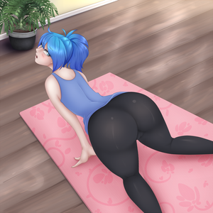 Ass Yoga Pants Porn Anime - Hot yoga by CreatureCola - Hentai Foundry