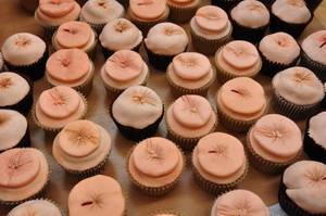 anal cupcake - Anus cupcakes from Tattoo Cakes â€“ each featuring a various medical symptoms  such as a tear or warts. London's Saint Bartholomew's Pathology Museum, ...