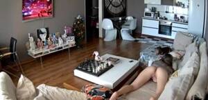 hidden cam masturbation couch - Spy camera caught, daughter masturbating doggy-style on couch | AREA51.PORN