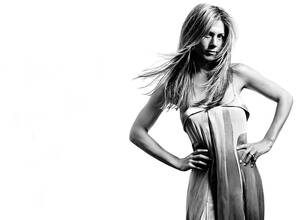 Jennifer Aniston Black Porn - HD wallpaper: Jennifer Aniston Black And White Photoshoot | Wallpaper Flare