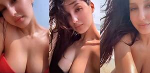Nora Porn - Nora Fatehi raises Temperatures with Bikini Looks | DESIblitz