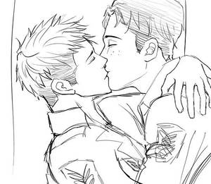 Jean Attack On Titan Porn - Attack on Titan ~~ Jean and Marco
