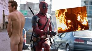 Deadpool Penis Porn - Full Frontal Ryan Reynolds Is Burning Hot â€“ So Is The Rear View