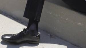 black dress shoes - Shoes, Socks, Feet: Hot Guy in Suit with dressâ€¦ ThisVid.com