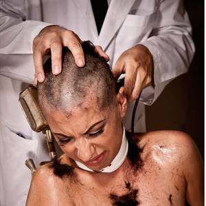 Head Hair Fetish Porn - A proper barber haircut for you young lady !