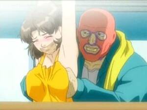 cartoon big boobs bondage - Hentai Bondage with Muzzle and Her Huge Boob Squeeze | AREA51.PORN