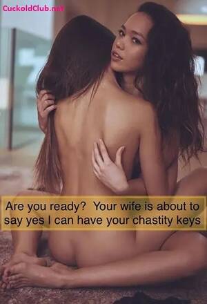 Lesbian Seduces Your Wife Captions - The Most Arousing Captions of Lesbian Hotwife - Cuckold Club