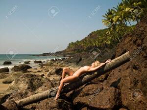 india beach nude - Photo Nude Girl On The Beach In Goa India Stock Photo, Picture and Royalty  Free Image. Image 18213968.