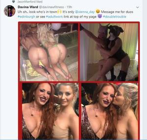 Caught Hooker Porn - Comedian Jason Manford caught 'liking' tweet offering threesomes from hooker  who turned Frank Lampard's mansion into sex dungeon