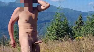 caught naked outdoor - Smooth, Beefy Hiker Caught Buck Naked And Rock Hard Outdoors 0306-1 2 Gay  Porn Gif | Pornhub.com