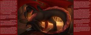 Furry Dragon Porn Captions - sLAYing the dragon (male) (feral) (submissive pov) (musk) (worship) [Art by  Magayser] : r/yiffcaptions