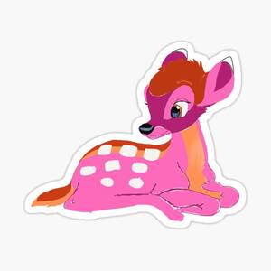 Bambi The Deer Porn Lesbian - Pink Bambi Gifts & Merchandise for Sale | Redbubble