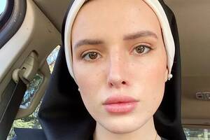 Close Up Bella Thorne Porn - Bella Thorne's radical new look as she dresses as a nun after joining porn  industry - Irish Mirror Online