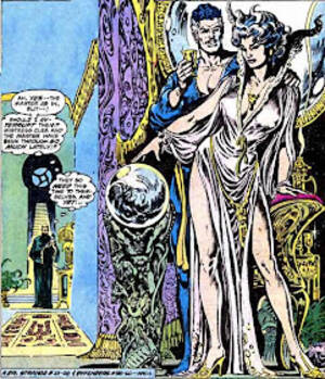 Clea Doctor Strange - Sanctum Sanctorum Comix: St. Valentine's Day Special Edition 02009: STRANGE  LOVES - or - Doc gets some STRANGE!