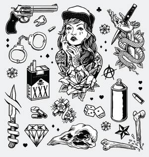 black tattoo thugs nude - Drug Tattoo Royalty-Free Images, Stock Photos & Pictures | Shutterstock