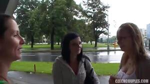 czech public lesbian - Czech coeds' public sexual antics for cash - BUBBAPORN.COM